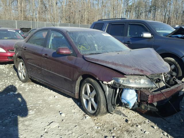 1YVHP80C185M17756 - 2008 MAZDA 6 I RED photo 1