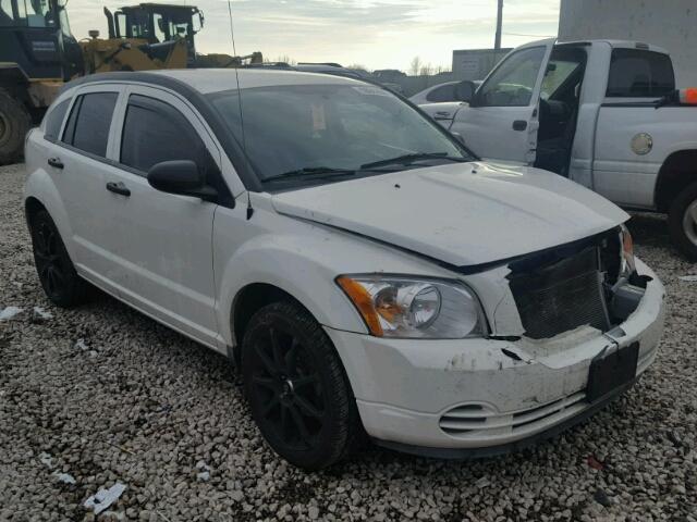 1B3HB28C97D407262 - 2007 DODGE CALIBER WHITE photo 1