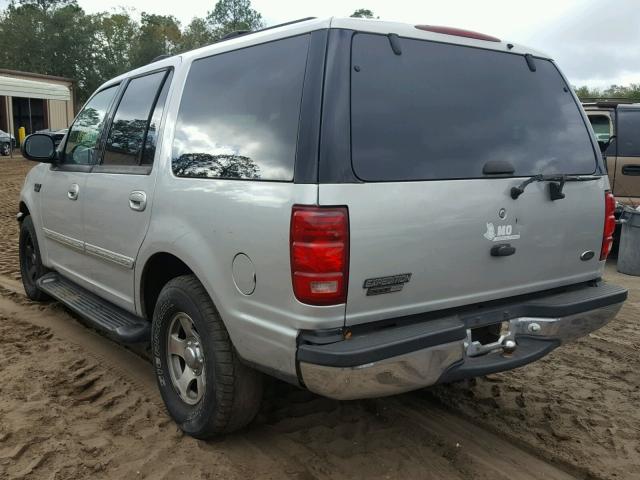 1FMRU15L31LA49449 - 2001 FORD EXPEDITION SILVER photo 3