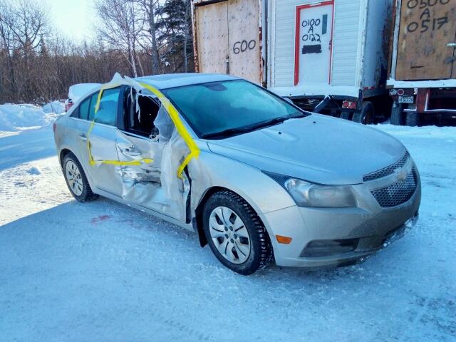 1G1PC5SB8D7222177 - 2013 CHEVROLET CRUZE LT SILVER photo 1