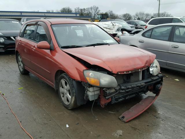 KNAFE161185019380 - 2008 KIA SPECTRA5 5 ORANGE photo 1