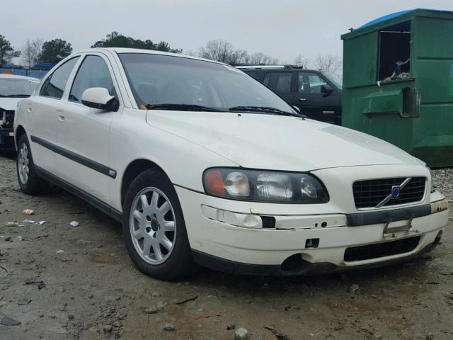 YV1RS61R312085711 - 2001 VOLVO S60 WHITE photo 1