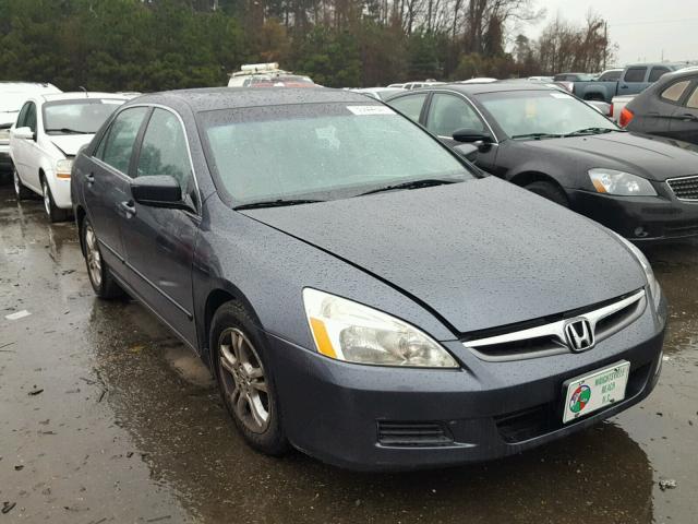 1HGCM567X6A162421 - 2006 HONDA ACCORD EX GRAY photo 1