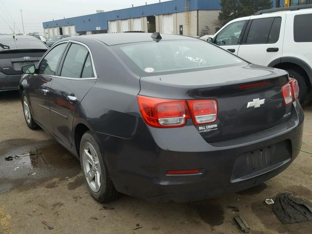 1G11B5SAXDF147634 - 2013 CHEVROLET MALIBU LS ნაცრისფერი ფოტო 3