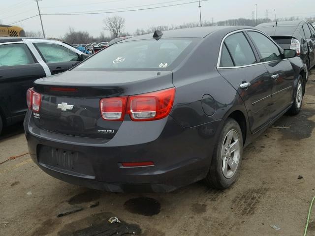 1G11B5SAXDF147634 - 2013 CHEVROLET MALIBU LS GRAY photo 4