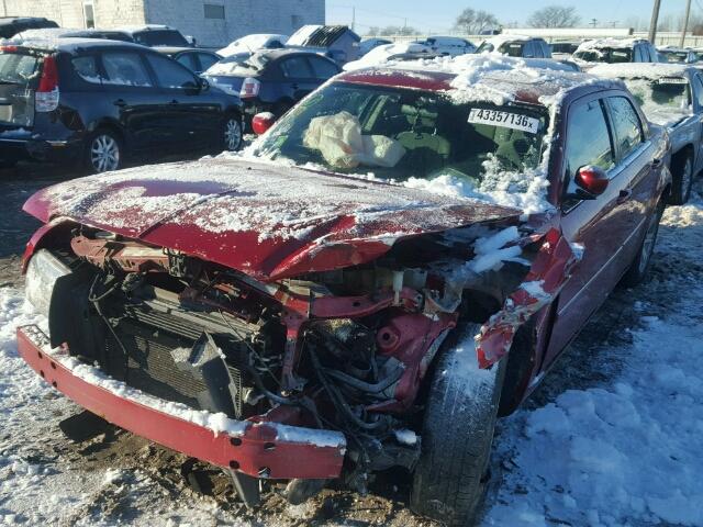 2C3LA43R77H648974 - 2007 CHRYSLER 300 RED photo 2