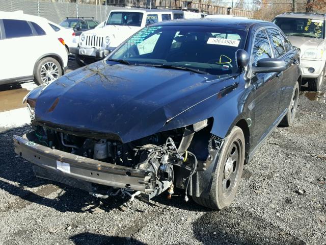 1FAHP2M89DG184772 - 2013 FORD TAURUS POL BLACK photo 2