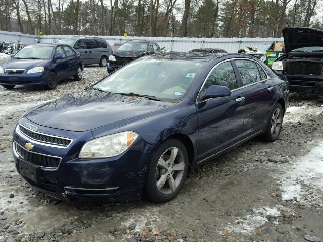 1G1ZC5E01CF236803 - 2012 CHEVROLET MALIBU 1LT 蓝色 照片 2