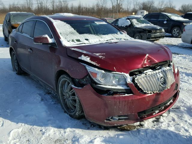 1G4GE5EV6AF310990 - 2010 BUICK LACROSSE C RED photo 1