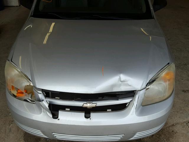 1G1AK55F467840333 - 2006 CHEVROLET COBALT LS SILVER photo 7