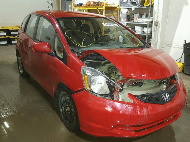 JHMGE8H39DC071598 - 2013 HONDA FIT RED photo 1