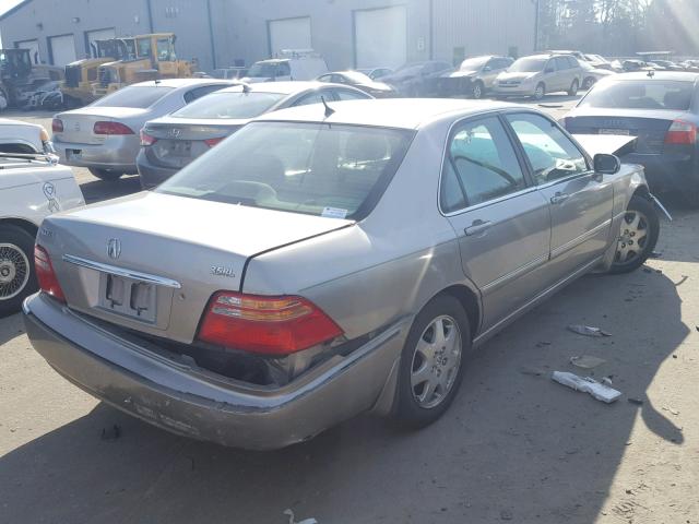 JH4KA96622C013953 - 2002 ACURA 3.5RL GOLD photo 4