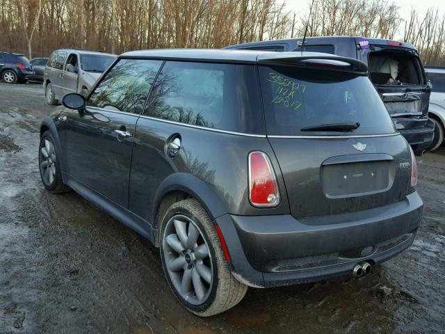 WMWRE33536TL24162 - 2006 MINI COOPER S GRAY photo 3