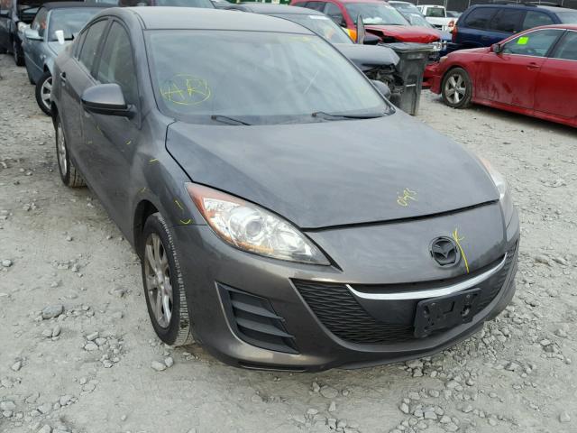 JM1BL1SF1A1196288 - 2010 MAZDA 3 I GRAY photo 1