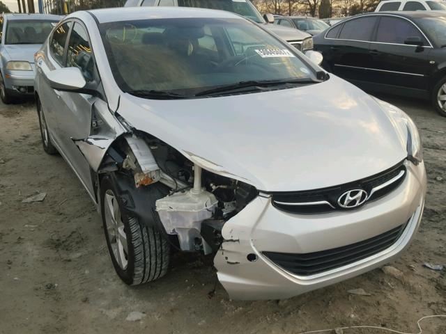 KMHDH4AE7CU328746 - 2012 HYUNDAI ELANTRA GL SILVER photo 1