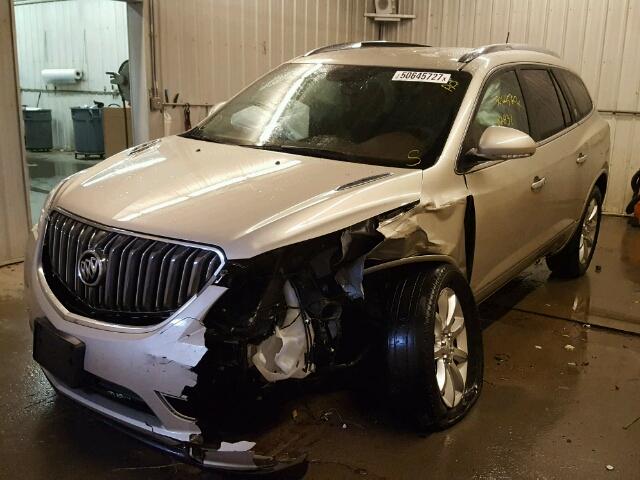 5GAKVBKD9EJ241340 - 2014 BUICK ENCLAVE თაფლისფერი ფოტო 2