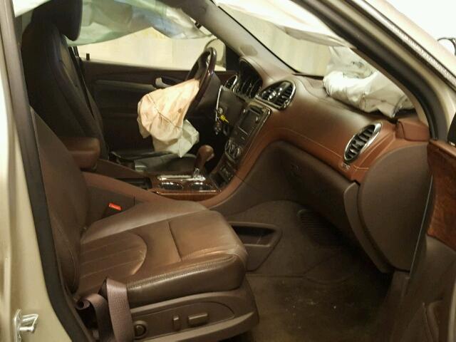 5GAKVBKD9EJ241340 - 2014 BUICK ENCLAVE თაფლისფერი ფოტო 5