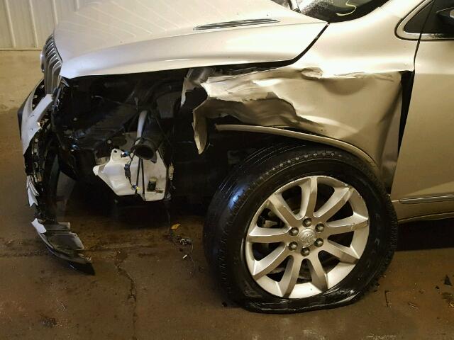 5GAKVBKD9EJ241340 - 2014 BUICK ENCLAVE თაფლისფერი ფოტო 9