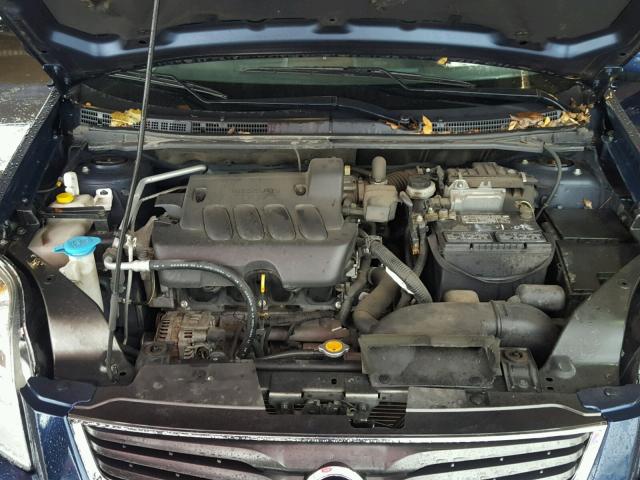 3N1AB6AP7AL654630 - 2010 NISSAN SENTRA 2.0 BLUE photo 7