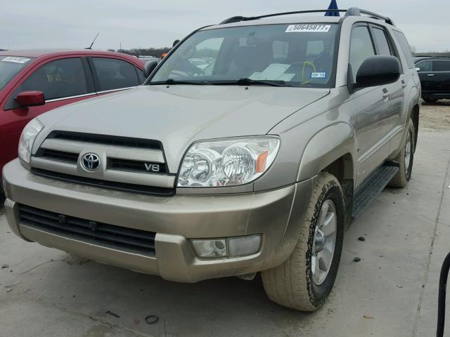 JTEZT14R040015306 - 2004 TOYOTA 4RUNNER SR TAN photo 2