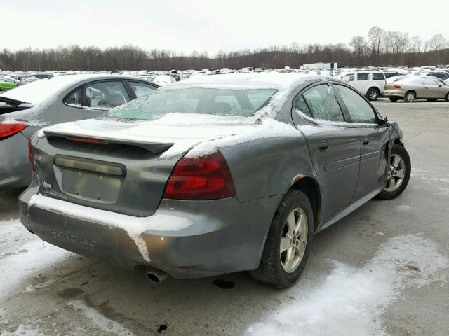 2G2WP522051143287 - 2005 PONTIAC GRAND PRIX GRAY photo 4