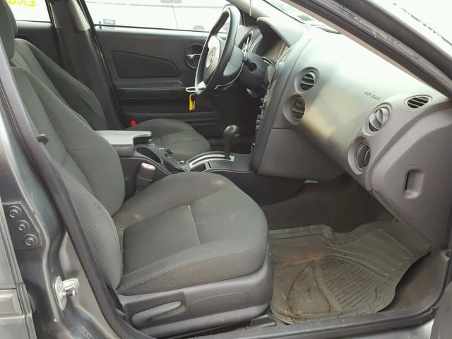 2G2WP522051143287 - 2005 PONTIAC GRAND PRIX GRAY photo 5