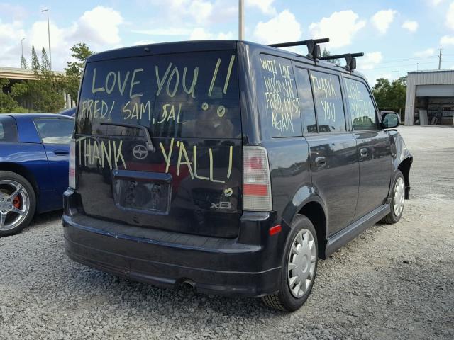 JTLKT334464094003 - 2006 TOYOTA SCION XB 黑色 照片 4