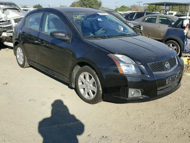 3N1AB6AP7CL739311 - 2012 NISSAN SENTRA 2.0 BLACK photo 1