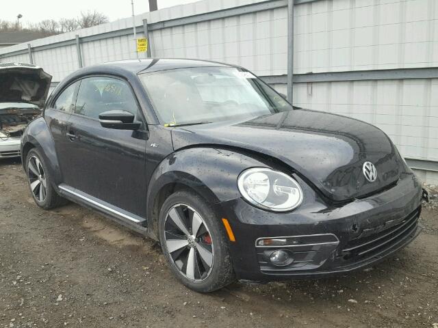 3VW4T7AT6EM605233 - 2014 VOLKSWAGEN BEETLE TUR BLACK photo 1