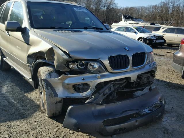 5UXFA13516LY28200 - 2006 BMW X5 3.0I GREEN photo 9