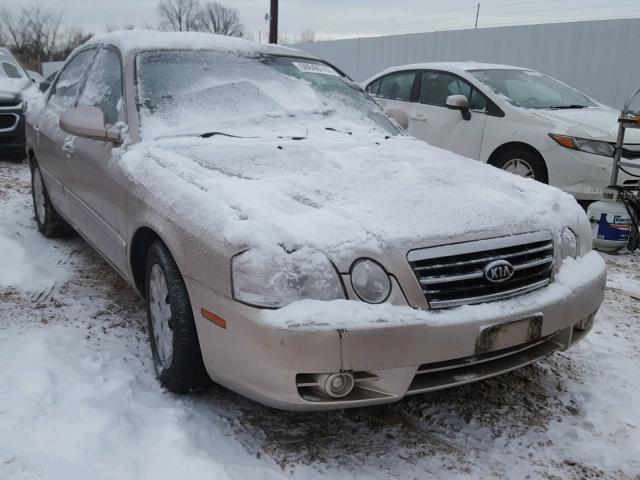 KNAGD126565465330 - 2006 KIA OPTIMA LX TAN photo 1