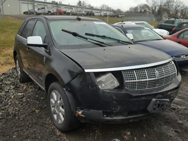 2LMDU88C58BJ34645 - 2008 LINCOLN MKX BLACK photo 1