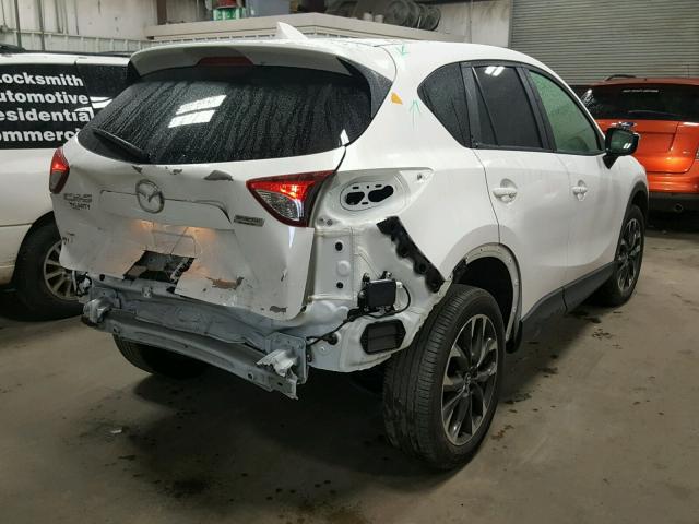 JM3KE2DY2G0912376 - 2016 MAZDA CX-5 GT WHITE photo 4