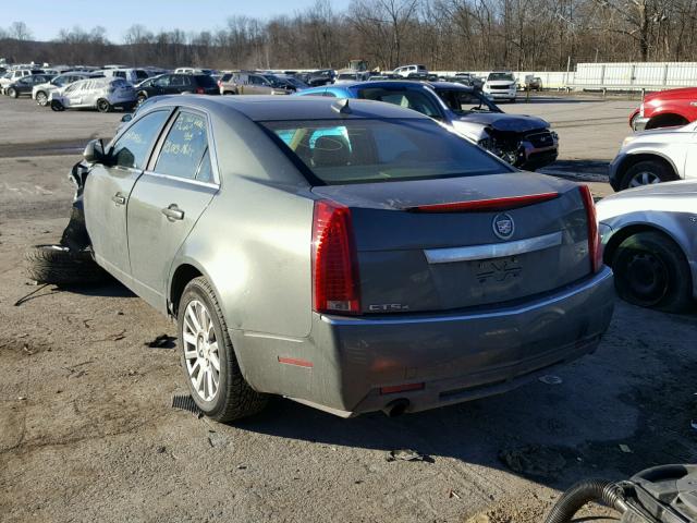 1G6DG5EYXB0141687 - 2011 CADILLAC CTS LUXURY GRAY photo 3