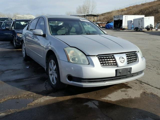 1N4BA41E84C927149 - 2004 NISSAN MAXIMA SE SILVER photo 1