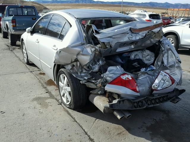 1N4BA41E84C927149 - 2004 NISSAN MAXIMA SE SILVER photo 3