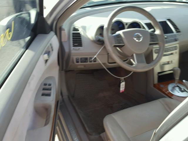 1N4BA41E84C927149 - 2004 NISSAN MAXIMA SE SILVER photo 9