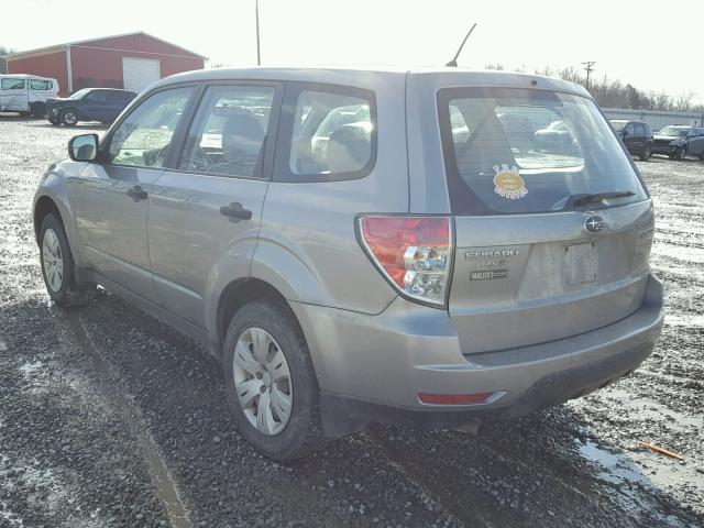 JF2SH61619H784664 - 2009 SUBARU FORESTER 2 GREEN photo 3