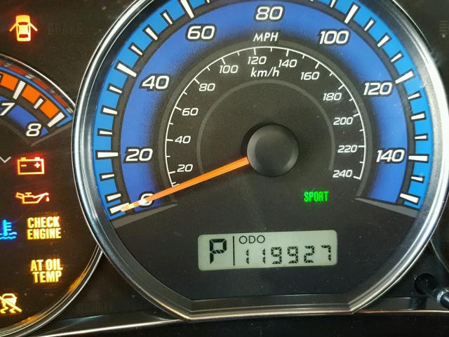 JF2SH61619H784664 - 2009 SUBARU FORESTER 2 GREEN photo 8