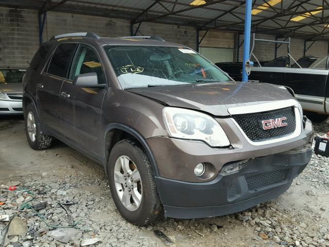 1GKKRNED2CJ145969 - 2012 GMC ACADIA SLE BROWN photo 1