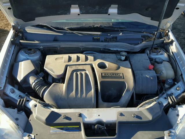 1G1AL55F277242207 - 2007 CHEVROLET COBALT LT SILVER photo 7