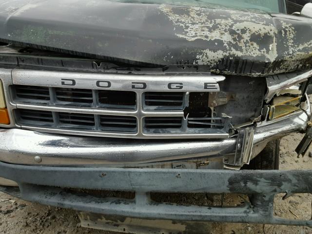 1B7GL23X5TS587637 - 1996 DODGE DAKOTA GREEN photo 10