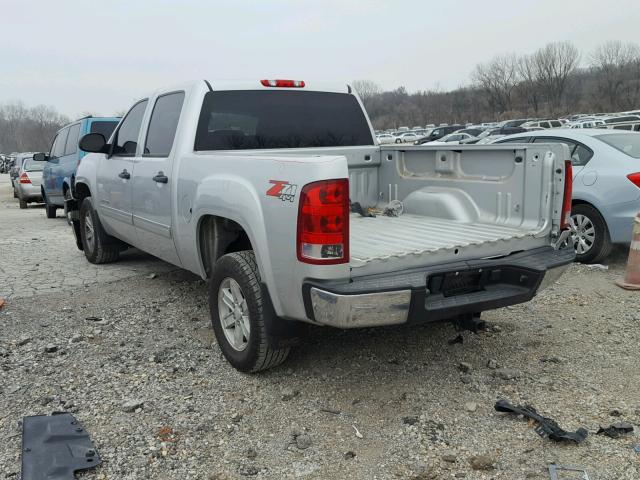 3GTP2VE32BG360359 - 2011 GMC SIERRA K15 SILVER photo 3