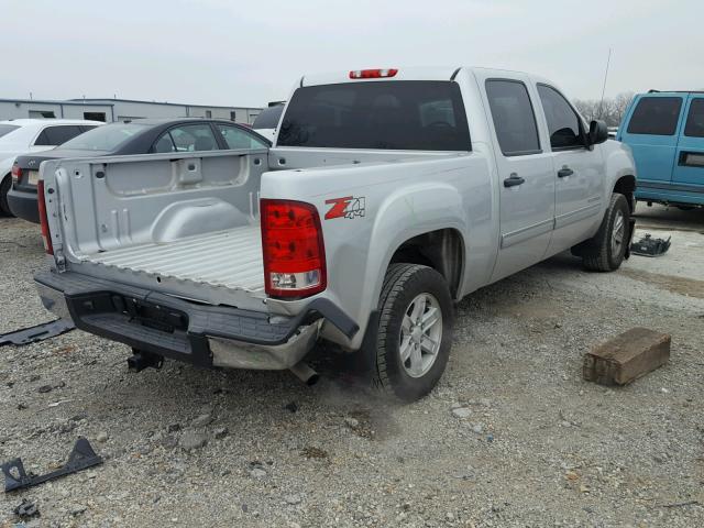 3GTP2VE32BG360359 - 2011 GMC SIERRA K15 SILVER photo 4