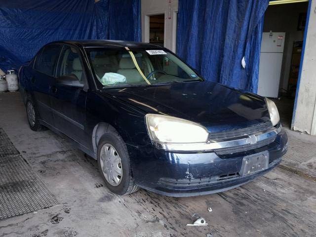 1G1ZS52F45F268224 - 2005 CHEVROLET MALIBU BLUE photo 1