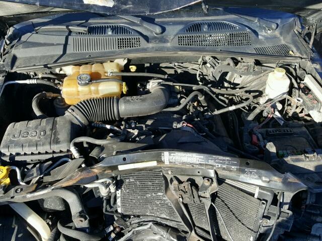 1J4GL48K44W134932 - 2004 JEEP LIBERTY SP BLACK photo 7
