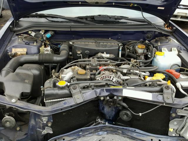 JF1SF65542H751563 - 2002 SUBARU FORESTER S BLUE photo 7