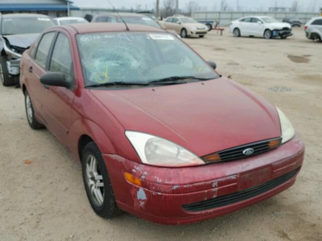 1FAFP34P5YW398092 - 2000 FORD FOCUS SE RED photo 1