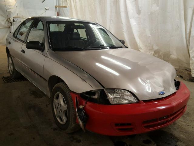 1G1JC524617130567 - 2001 CHEVROLET CAVALIER B SILVER photo 1