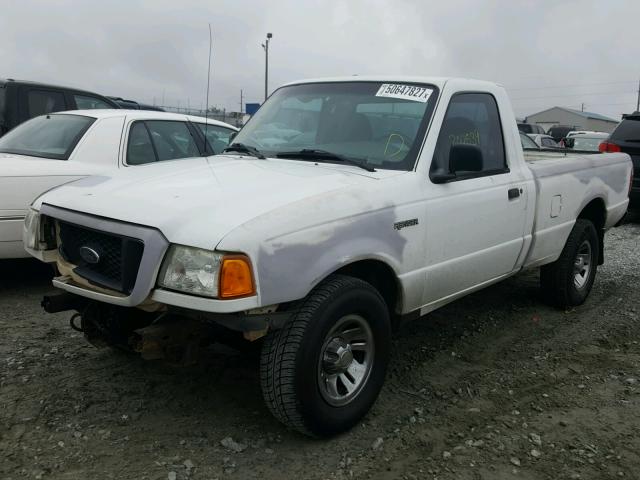 1FTYR10E63PB83782 - 2003 FORD RANGER WHITE photo 2